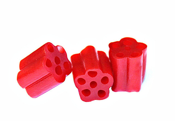 Cherry  Licorice Honeycomb Bites 25lb Box