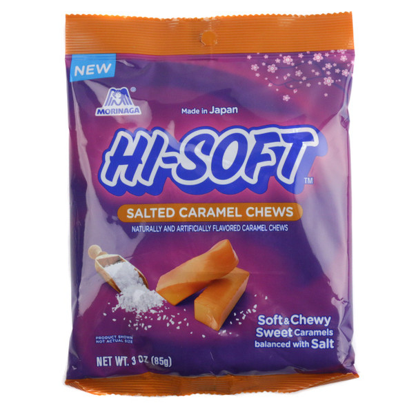 Hi  Chew Hi-Soft Salted Caramel Chews 3oz Bag 6 Count