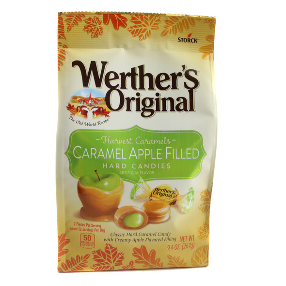 image of werthers caramel apple filled hard candy 