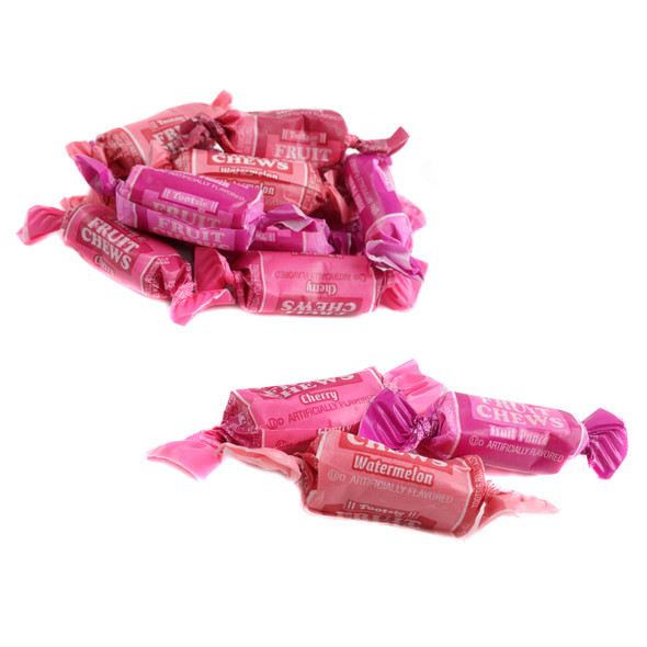 image of all red fruit chews tootsie rolls