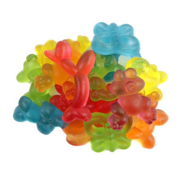 image of gummy balloon animals carnival candy