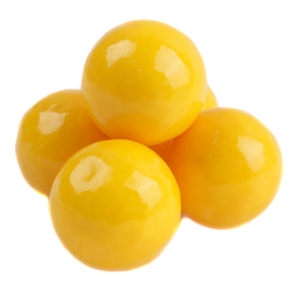 image of yellow gumballs bulk candy