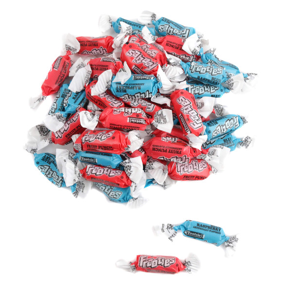 image of red blue frooties mix patriotic candy