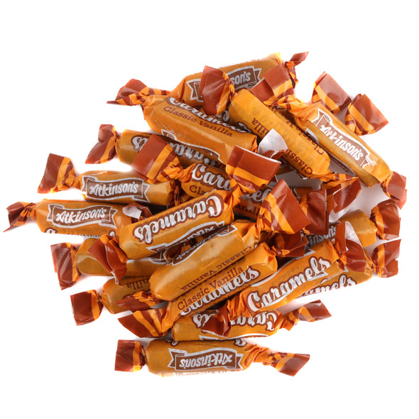 Bulk Atkinson vanilla caramel wrapped candies