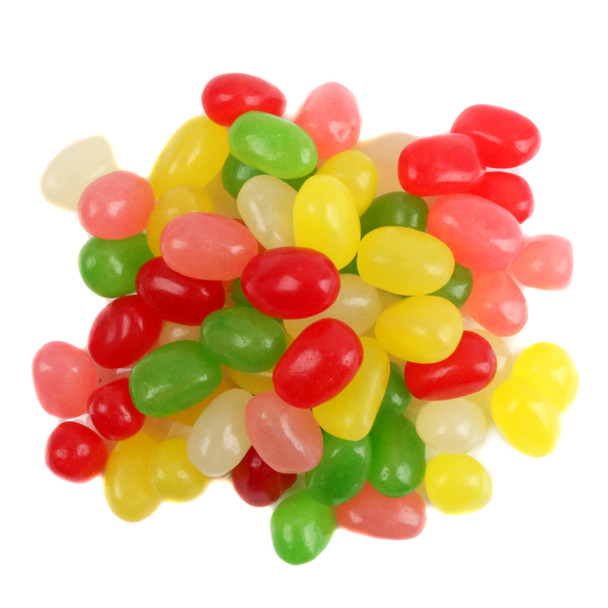 Rainbow spice pectin jelly beans, cinnamon, clove, spearmint, wintergreen, peppermint flavors, 1 lb, 260 ct.