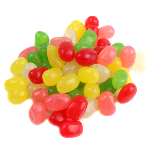 image of spice flavored jelly beans with pectin bulk unwrapped candy just born rainbow easter basket