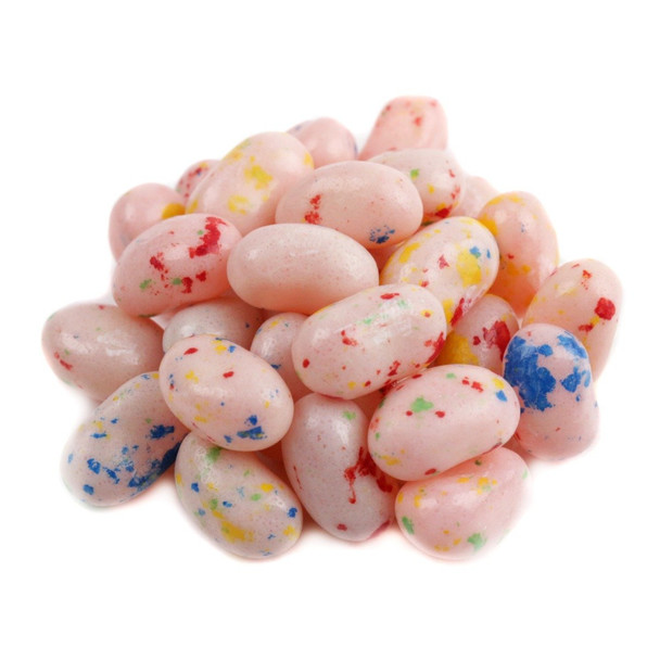 Jelly Belly Tutti Fruitti jelly beans, vibrant assorted colors, sweet fruity flavor, approximately 400 beans per pound.