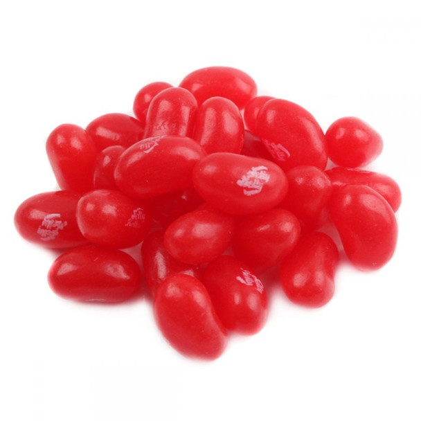 Jelly Belly Very Cherry Jelly Beans, vibrant red, 400 beans per pound, sweet fruity cherry flavor, Made in USA.