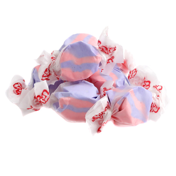 Purple Salt Water Taffy Tropical Punch candy, 65 individually wrapped pieces by Taffy Town, sweet, juicy, gluten-free.