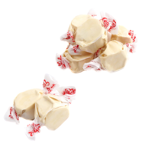 Golden honey salt water taffy, approx. 65 chewy pieces by Taffy Town. Made in USA.