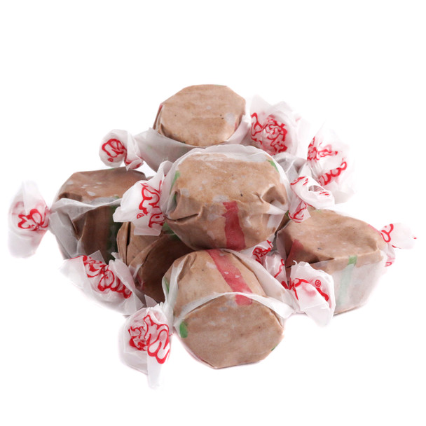 Brown Taffy Town Hot Chocolate salt water taffy, approx 65 pieces per pound, gluten-free Christmas candy.