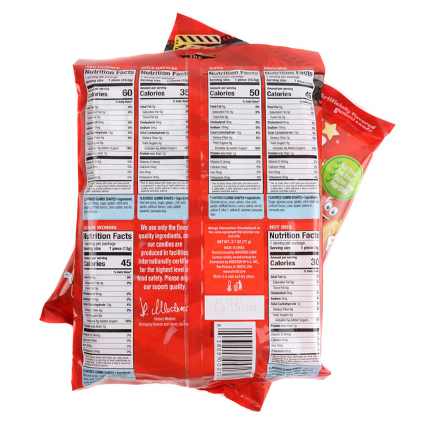 Efrutti Gummy Movie Bag. Favorite movie treats in gummy form.