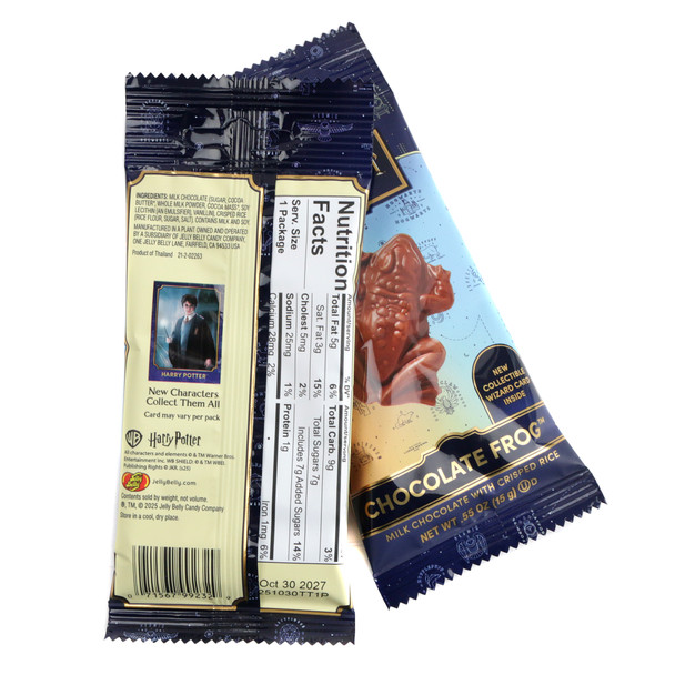 image of harry potter chocolate frog candy