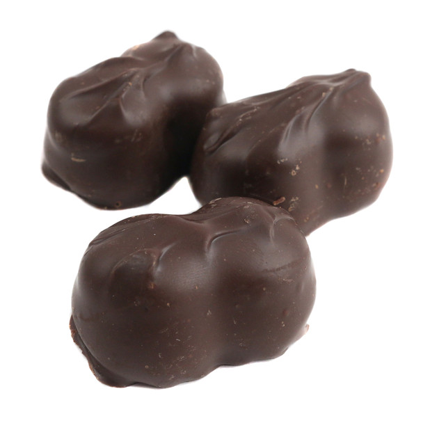 Ashers dark chocolate orange creams. Dark brown chocolate, vibrant orange cream. Approx 31 pieces, USA made.