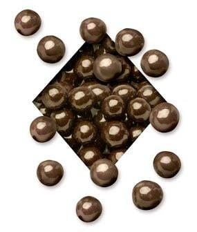 Bulk dark chocolate Mandarin Orange Cordials, vibrant orange liquid center, approx 75 pieces per pound. Tangy sweet candy.
