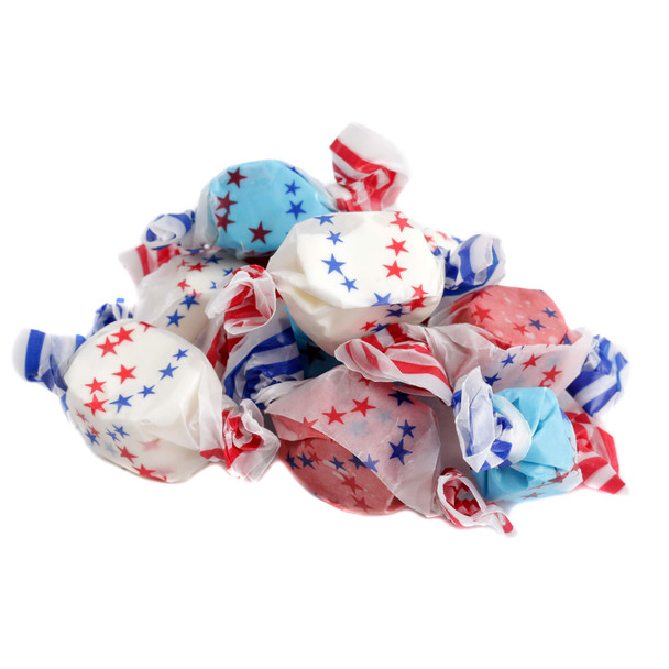 image of all american salt water taffy bulk wrapped candy th of july sweets gluten free red white and blue