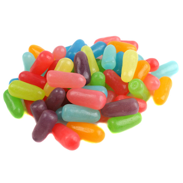 Mike and Ike Mega Mix, 250 unwrapped pieces of rainbow fruit flavored candy, 10 vibrant colors and flavors.