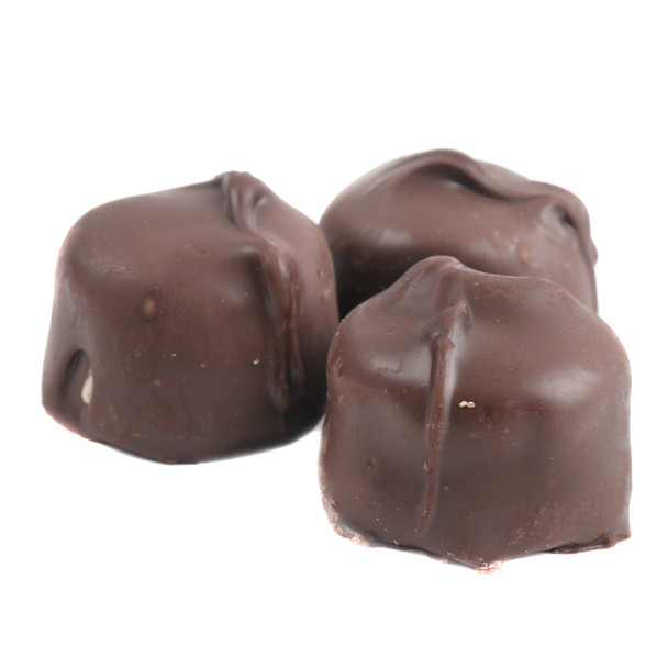Asher's Milk Chocolate Butter Creams, smooth chocolate butter cream filling, rich brown milk chocolate coating, approx 30 per lb.