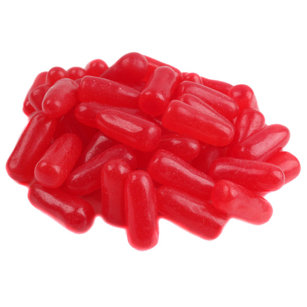 image of hot tamales just born cinnamon candy red bulk unwrapped chewy mike and ike