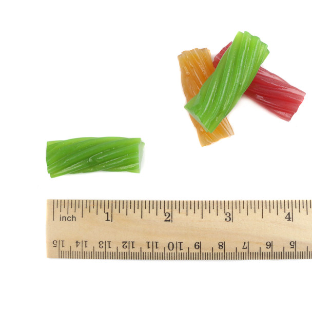 Darrell Lea Australian Style All Natural Mixed Flavor Licorice, approx 60 soft, chewy, colorful pieces.