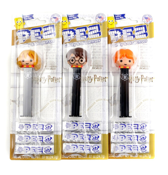 image of pez harry potter blister pack 12 piece