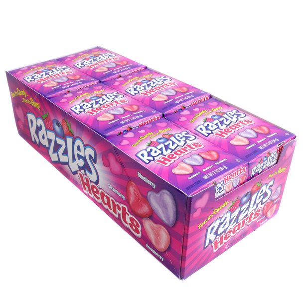 image of valentine candy razzles hearts 