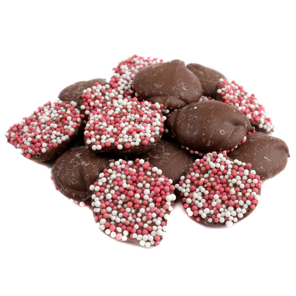 image of valentine candy milk chocolate nonpareils bulk chocolates baking