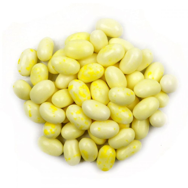 Jelly Belly Buttered Popcorn Jelly Beans, bright yellow, bulk, delicious buttery flavor, approx. 400 pieces per pound.