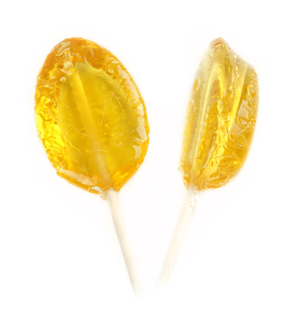 10 golden clover honey candy spoons, 0.4oz each, individually wrapped, for sweetening hot tea or coffee.