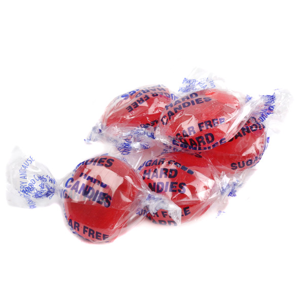 Arcor sugar free cinnamon hard candies, vibrant red, about 75 pieces per pound, guilt-free.