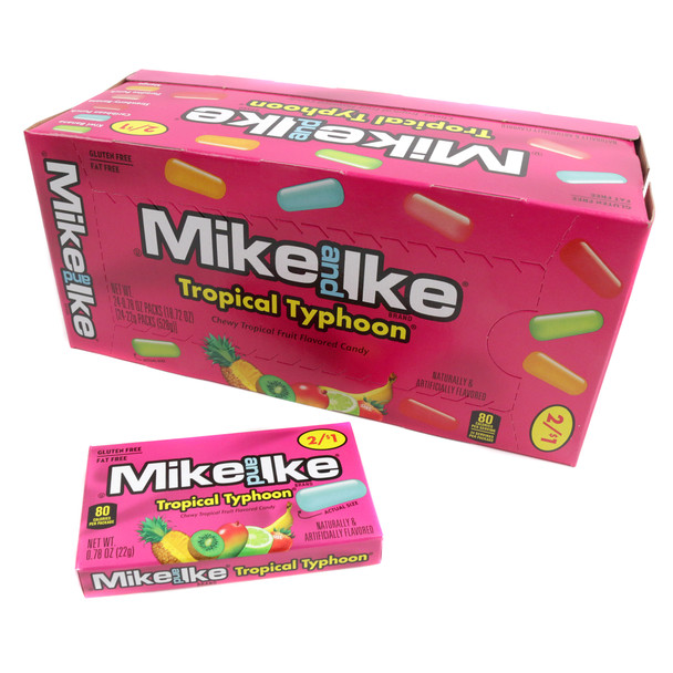 image of mike and ike tropical typhoon mulitpack candy pink
