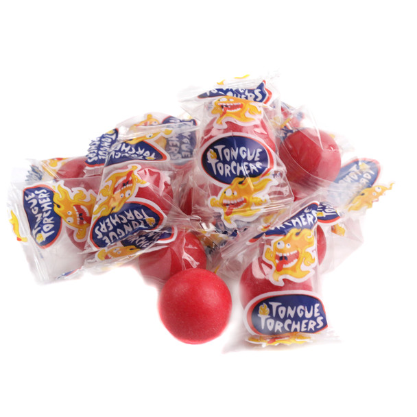 image of tongue torchers cinnamon jawbreakers cinnamon candy