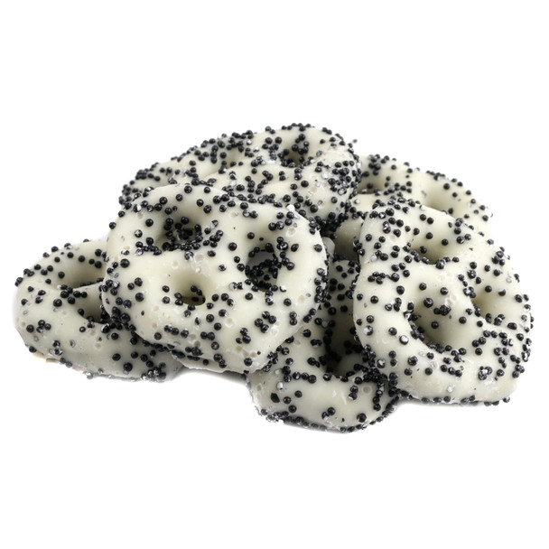 image of cookies and cream covered pretzels bulk unwrapped candy