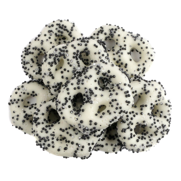 image of cookies and cream covered pretzels bulk unwrapped candy