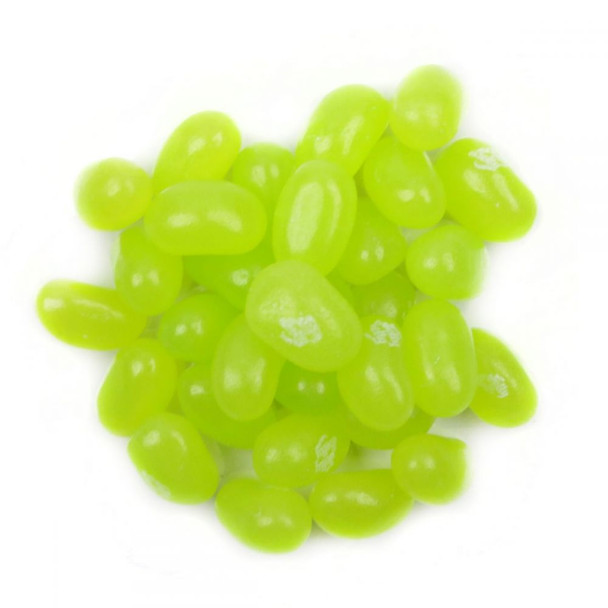 Jelly Belly Lemon Lime Jelly Beans, bright lime green, 1 pound, 400 tangy citrus flavored pieces.