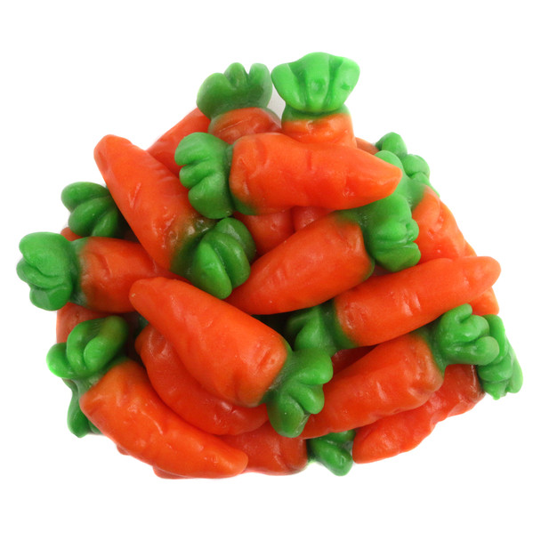image of gummy carrots easter candy