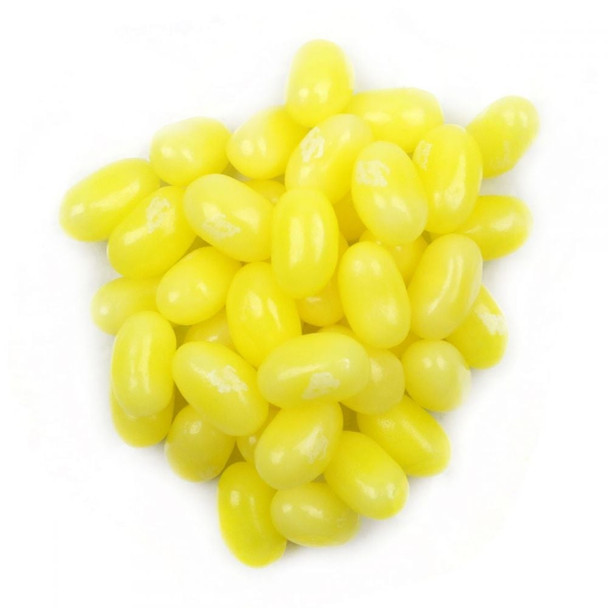 Jelly Belly Pina Colada jelly beans, tropical fruity yellow-white candy, approx 400 per pound, USA made bulk.
