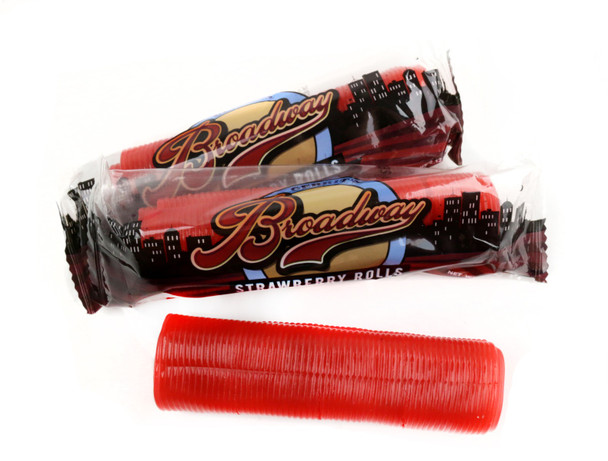 Strawberry  Licorice Broadway Rolls 6 Packs 24 Count