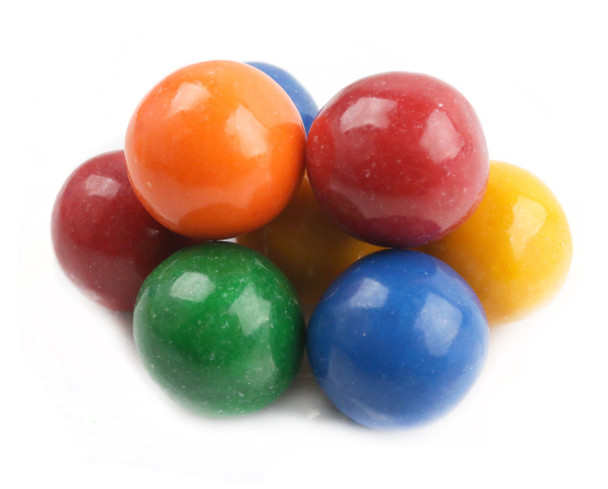 850 Cry Baby Guts sour gumballs, with sour powder filling. Assorted Lemon, Orange, Cherry, Lime, Blue Raspberry candy.