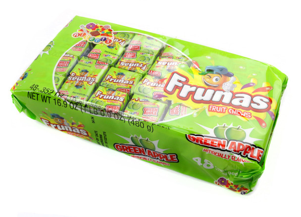 Alberts  Frunas Green Apple 18 Packs 48 Count
