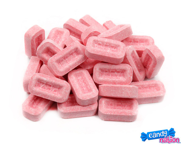 20LB bulk case of green and red Pez Candy, sour watermelon flavor, pressed texture, refreshing sweet and sour taste.