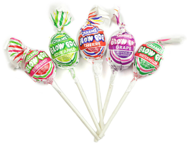 Blow  Pops Assorted Bulk 33lbs