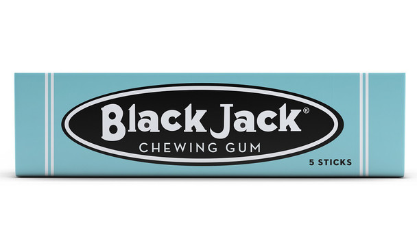 Black  Jack Gum 5pc 24 Packs 20 Count