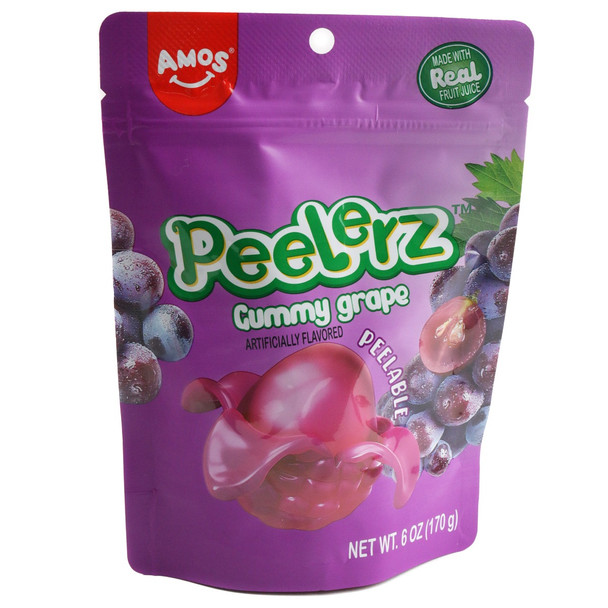 Amos  Grape Peelerz 6oz 12 Count