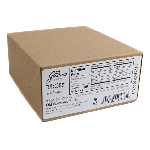 image of gilliam stick candy old fashioned cinnamon sticks retro