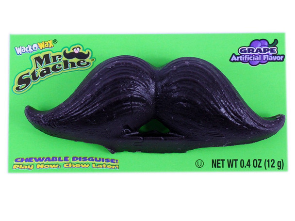 Wack-O  Wax Mustache 24 Piece 8 Count