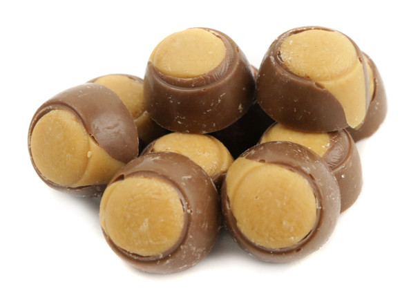 Mini  Milk Chocolate Buckeyes 10lb Box