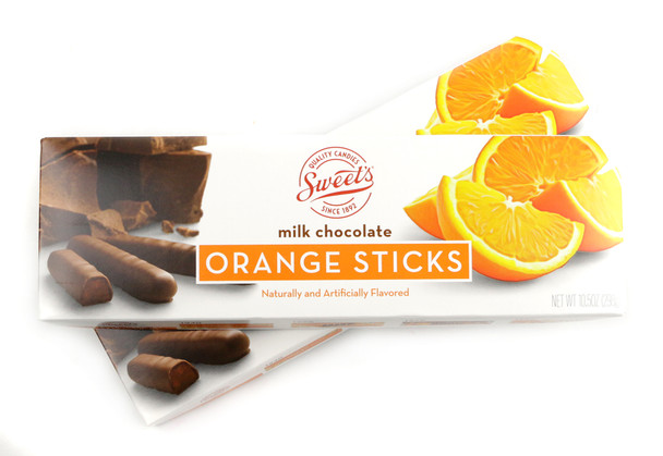 Sweets Milk Chocolate Orange Sticks 10.5oz