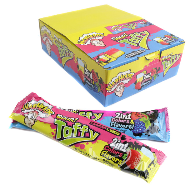 Warheads Sour Taffy 24 ct