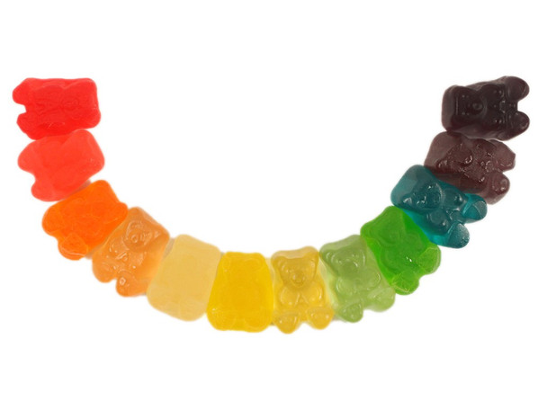 12  Flavor Mini Gummy Bear Cubs 4/5lb Case